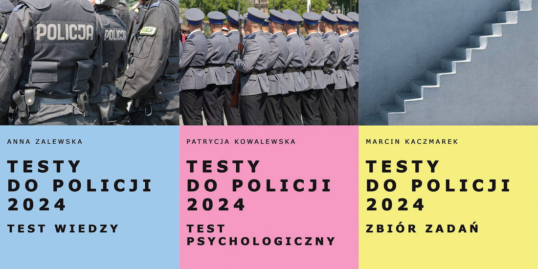 Testy do Policji 2024 komplet książek